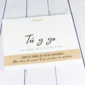 Libro de firmas: T&uacute; y yo, el libro de nuestra boda