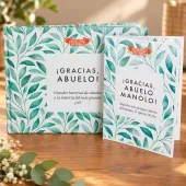 Libro &iexcl;Gracias, abuelo! con tarjeta personalizada