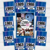 Libro "Nosotros, los Ni&ntilde;os de los a&ntilde;os 80"