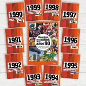Libro "Nosotros, los Ni&ntilde;os de los a&ntilde;os 90"