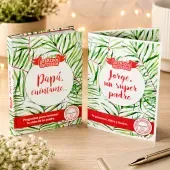 Libro Pap&aacute; cu&eacute;ntame con tarjeta personalizada