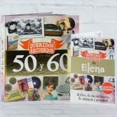 Libro Queridos Recuerdos con tarjeta para hermana