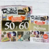 Libro Queridos Recuerdos con tarjeta para un amigo