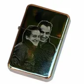 Mechero con foto grabada