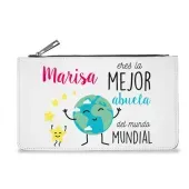 Monedero personalizado "la mejor del mundo"
