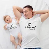 Pack camisetas blancas personalizadas Original y Remix