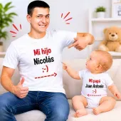 Pack padres personalizado Mi pap&aacute;