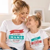 Pack personalizado mejor mam&aacute; y mejor hijo/a