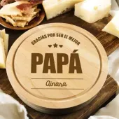 Tabla de quesos personalizada para pap&aacute;