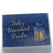 Tarjeta personalizada Feliz Navidad