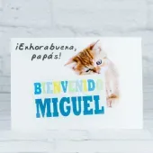 Tarjeta personalizada regalo beb&eacute;