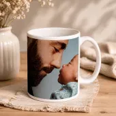 Taza blanca personalizada con foto