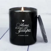 Vela grabada para madre