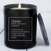 Vela grabada 'Definici&oacute;n de tu nombre'
