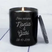 Vela personalizada para pareja