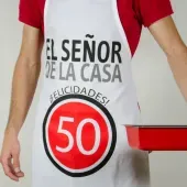 Delantal cumplea&ntilde;os personalizado