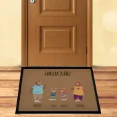 Felpudo familia Oso personalizado