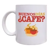 Taza Buenos D&iacute;as personalizada