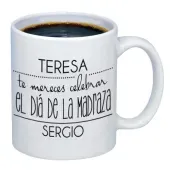 Taza personalizada para el d&iacute;a de la madre