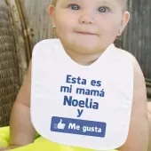 Babero personalizado Me gusta
