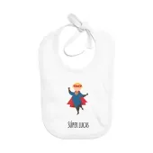 Babero BIO S&uacute;per familia personalizado