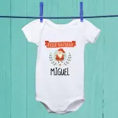 Body beb&eacute; personalizado &iexcl;Feliz Navidad!