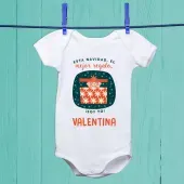 Body beb&eacute; personalizado para Navidad