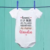 Body personalizado para beb&eacute;
