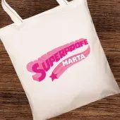 Bolsa tote BIO personalizada 'Superprofe'