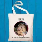 Bolsa tote personalizada para abuela