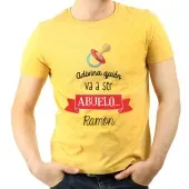 Camiseta "Adivina quien va a ser abuelo"