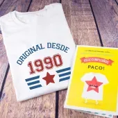 Camiseta para hombre personalizada 'Cumplea&ntilde;os'