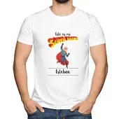 Camiseta S&uacute;perpadre personalizada