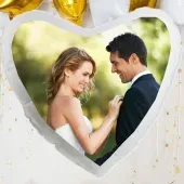 Coj&iacute;n coraz&oacute;n personalizado con foto