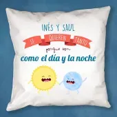 Coj&iacute;n divertido para enamorados