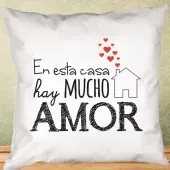 Coj&iacute;n personalizado hogar