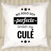 Coj&iacute;n personalizado 'No solo soy perfecto'