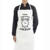 Delantal jubilaci&oacute;n personalizado