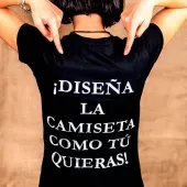 Dise&ntilde;a tu camiseta personalizada