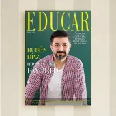 Falsa portada de revista para profesores