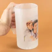 Jarra de cerveza personalizada con foto
