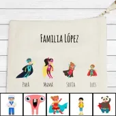 Neceser BIO familias personalizado