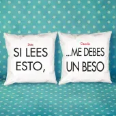 Pack de cojines personalizados