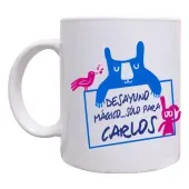 Taza desayuno m&aacute;gico personalizada