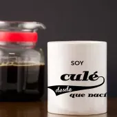 Taza personalizada para futbolero