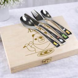 Cubiertos personalizados infantiles