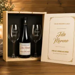 Kit Feliz jubilación personalizado