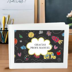 Libro de firmas personalizado 'GRACIAS PROFE'