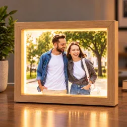 Marco luminoso personalizado con Foto