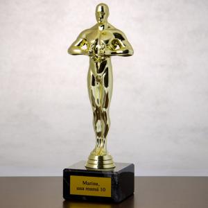 Estatua Óscar personalizable